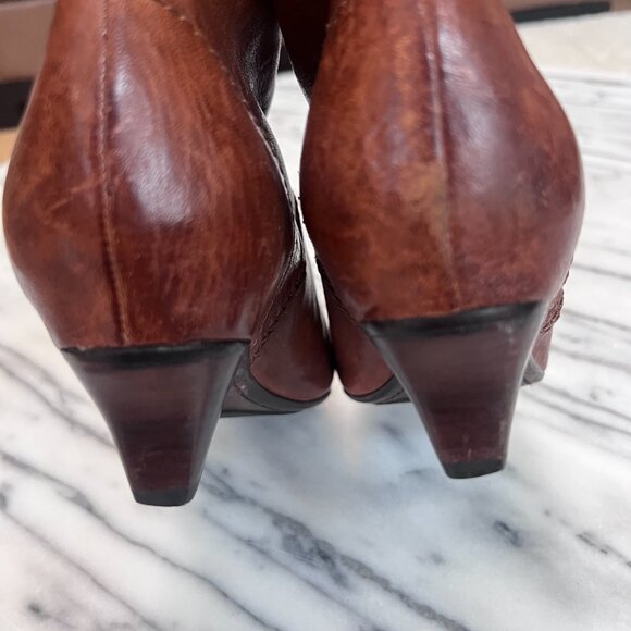 Frye & Co Cody Leather Steffi Zip Ankle Boot - 8M - Picture 7 of 9